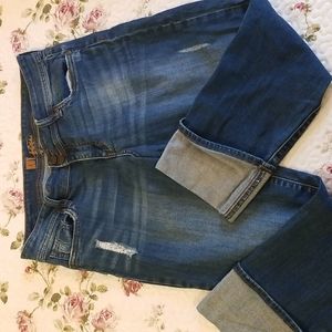 Kut From the Kloth cropped cuffed Jeans Size 10
